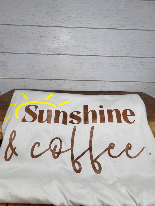 Sunshine and Coffee Tee